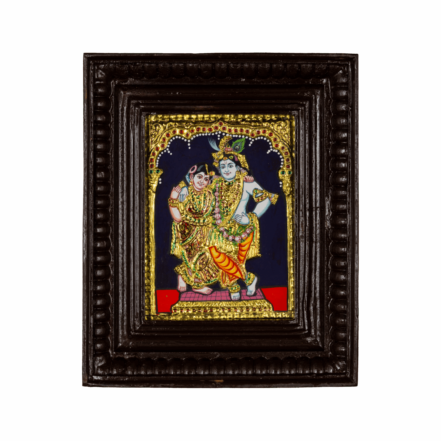 A Beginner’s Guide to Buying Radha Krishna Tanjore Paintings Online