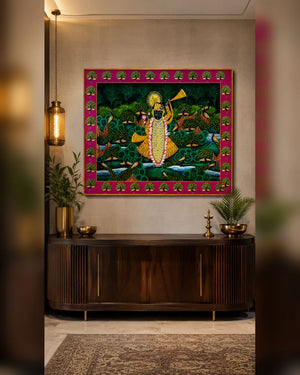 Peacock Pichwai Painting Vastu Direction: The Complete Shastra Guide for Wealth and Harmony