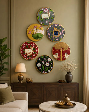 Display vs. Use: How to Get the Most From Your Pichwai Plate Collection