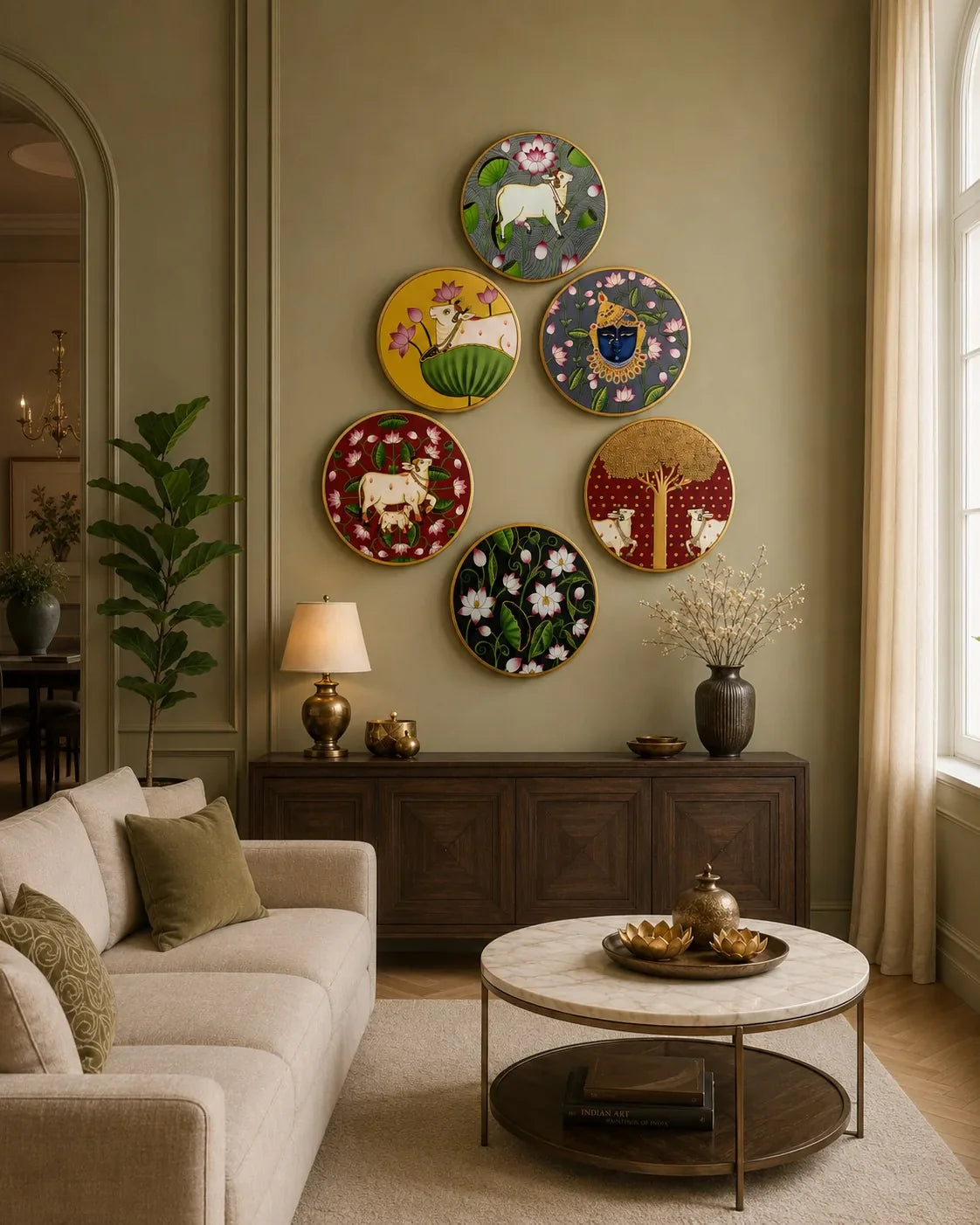 Pichwai Plates Buying Guide: Sizes, Motifs, and What Interior Designers Recommend