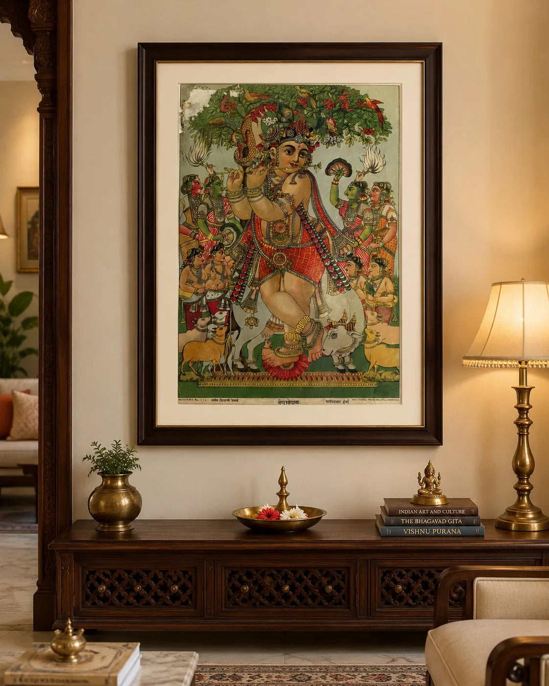 Original Oleograph vs. Modern Reprint: How to Identify a Genuine Ravi Varma Print