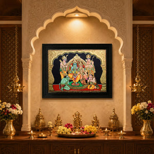Tanjore Paintings 101: Gold Leaf, Gemstones, and 1,500 Years of Sacred Art