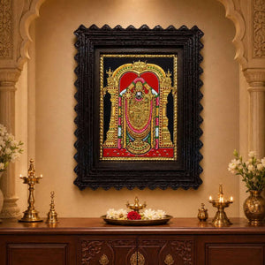এজন শিল্পীৰ ষ্টুডিঅ’ৰ ভিতৰত: এটা তাঞ্জোৰ ছবি সম্পূৰ্ণ হ’বলৈ কেনেকৈ তিনি মাহ সময় লাগে