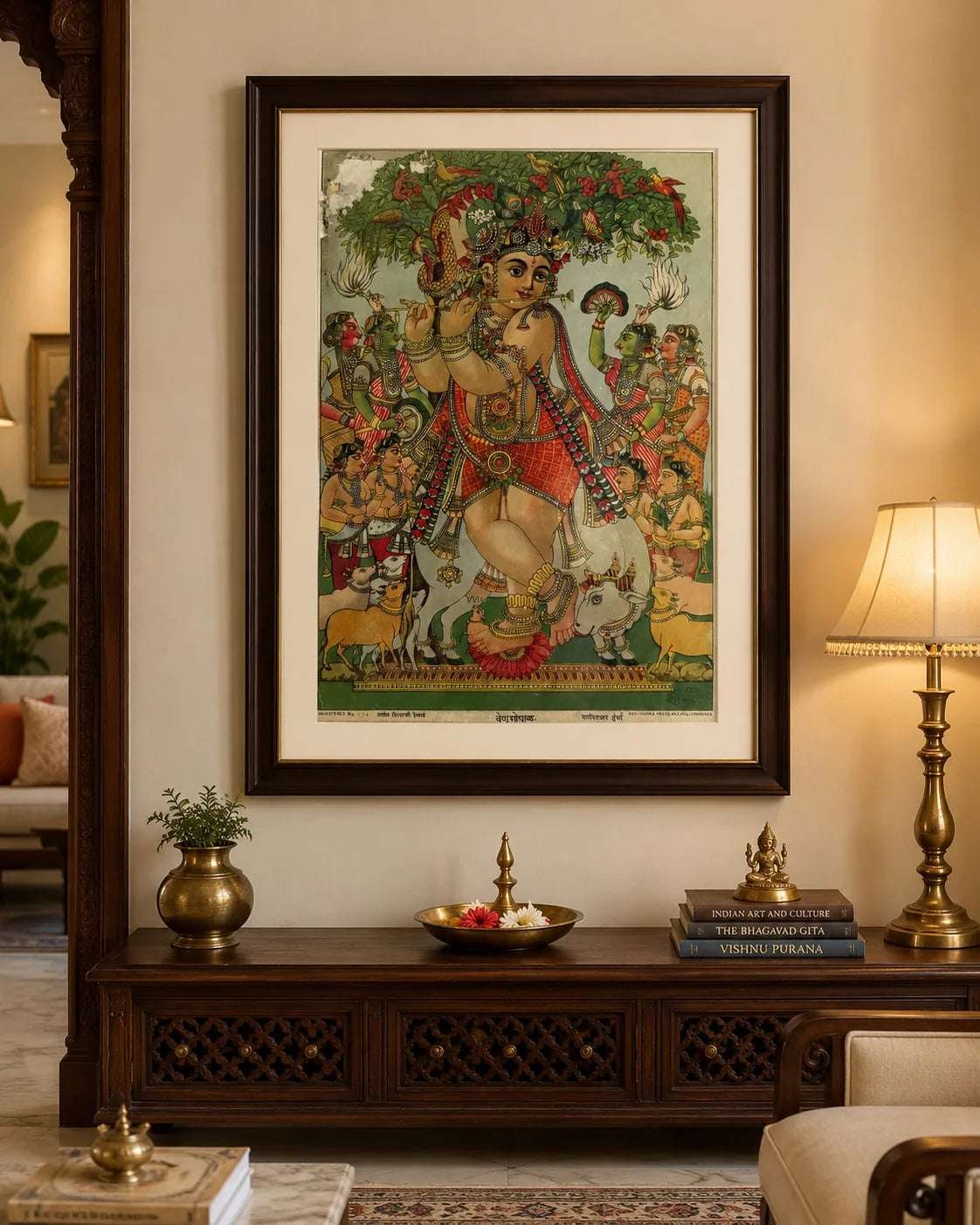 Original Oleograph vs. Modern Reprint: How to Identify a Genuine Ravi Varma Print