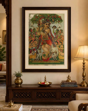 Original Oleograph vs. Modern Reprint: How to Identify a Genuine Ravi Varma Print