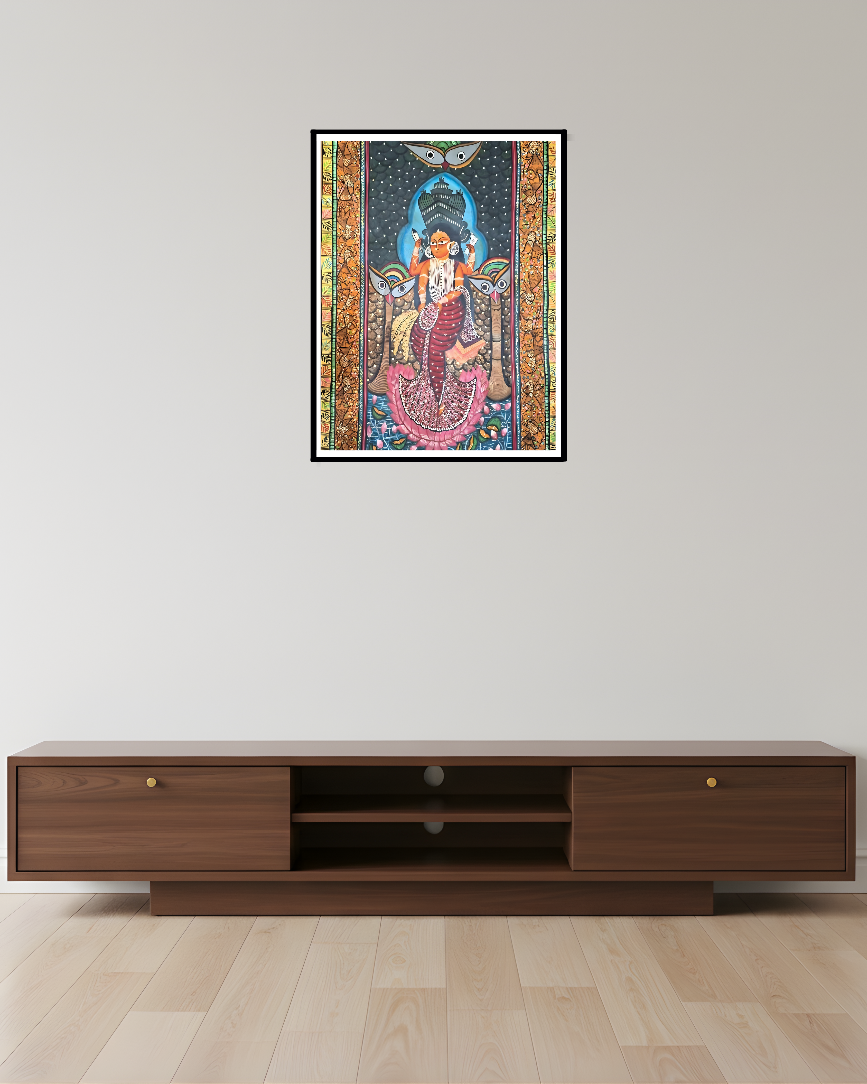 Lakshmiji - the goddess of prosperity in kalighat