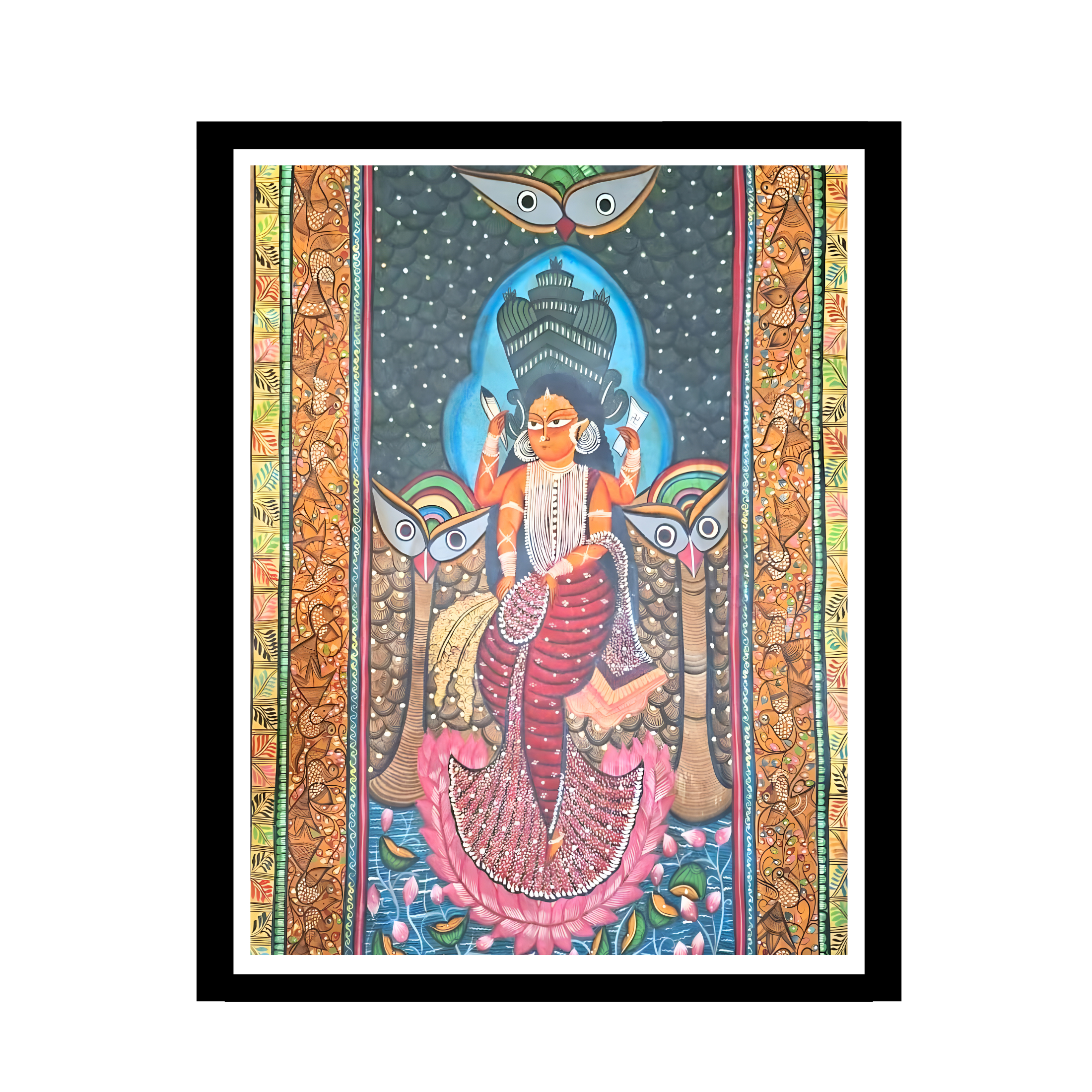 Lakshmiji - the goddess of prosperity in kalighat