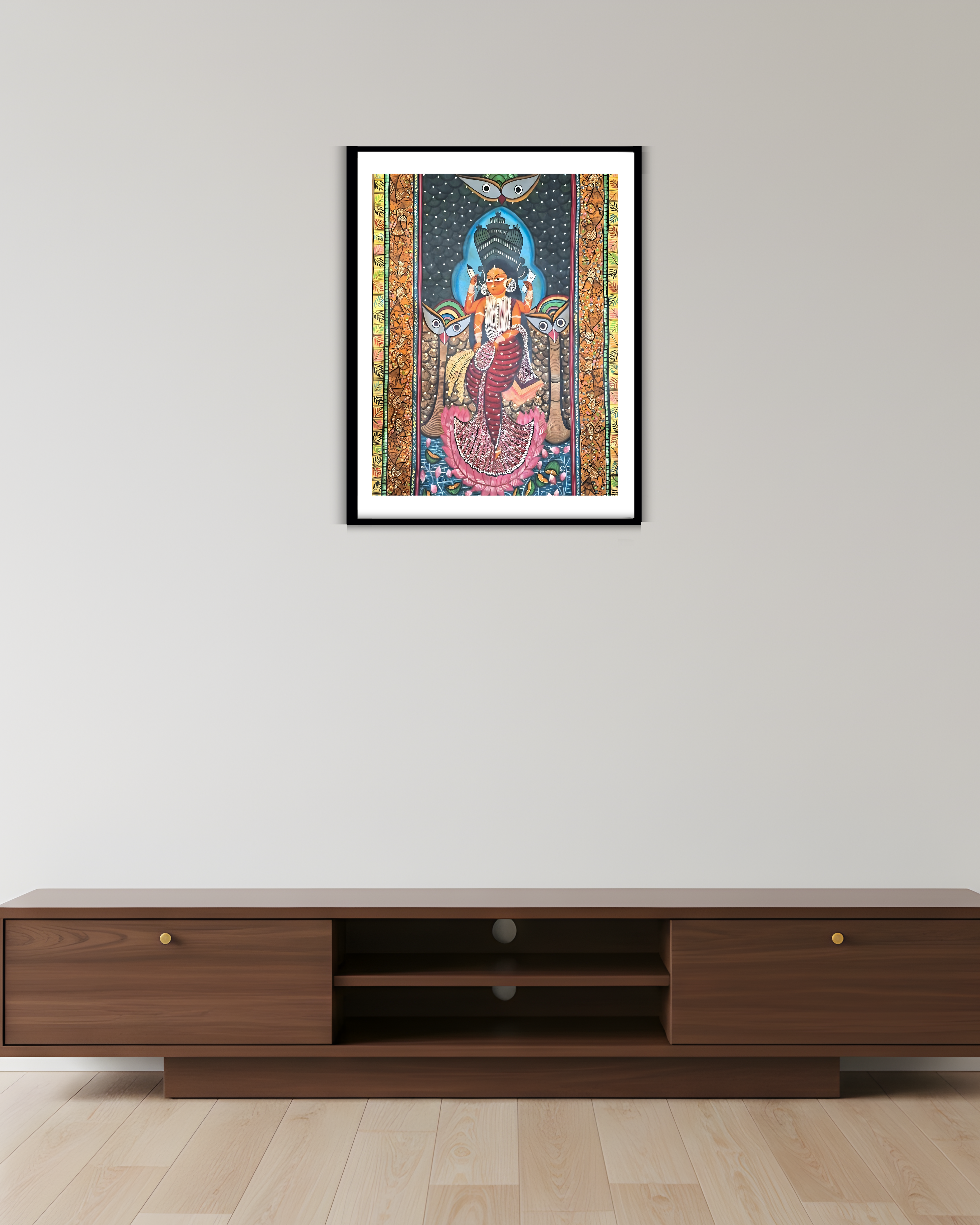 Lakshmiji - the goddess of prosperity in kalighat