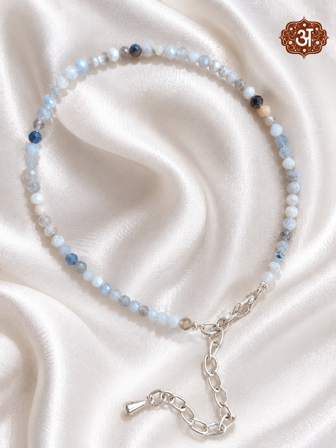 Aquamarine Serenity Anklet