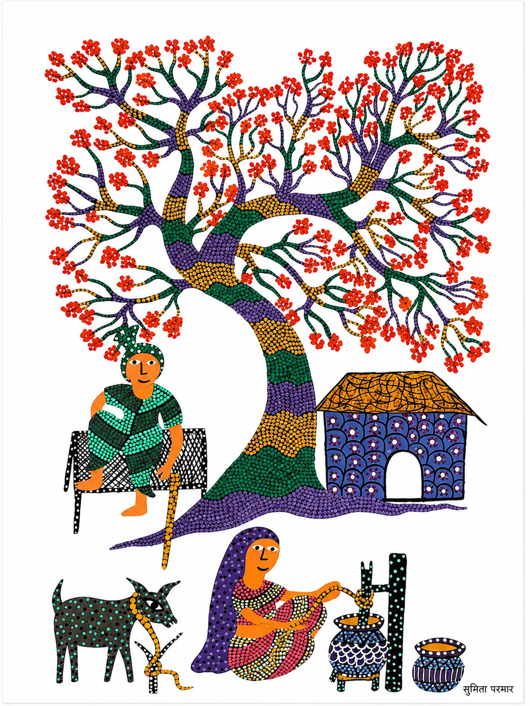 Beneath the Flowering Tree