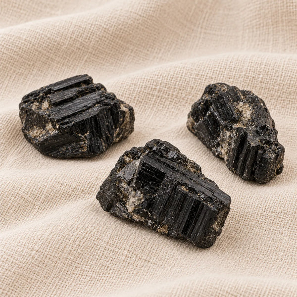 Black Tourmaline Raw Cluster