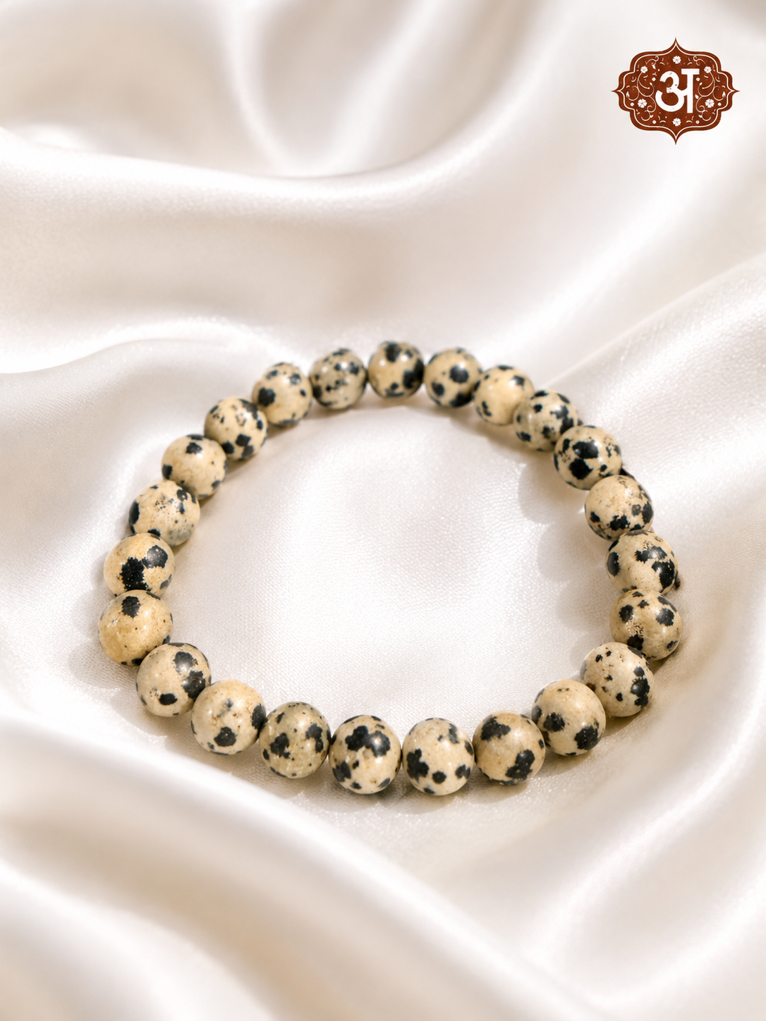Del. Jesper Bracelet  (Dalmatian Jasper)