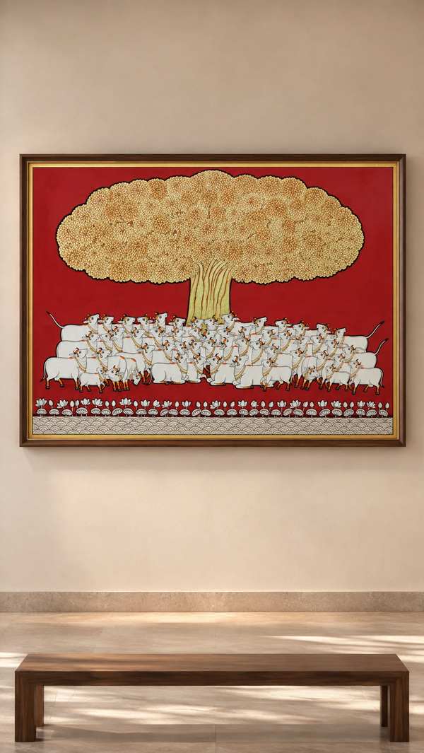 Sacred Cows Beneath the Kalpavriksha by Diwakar Sharma