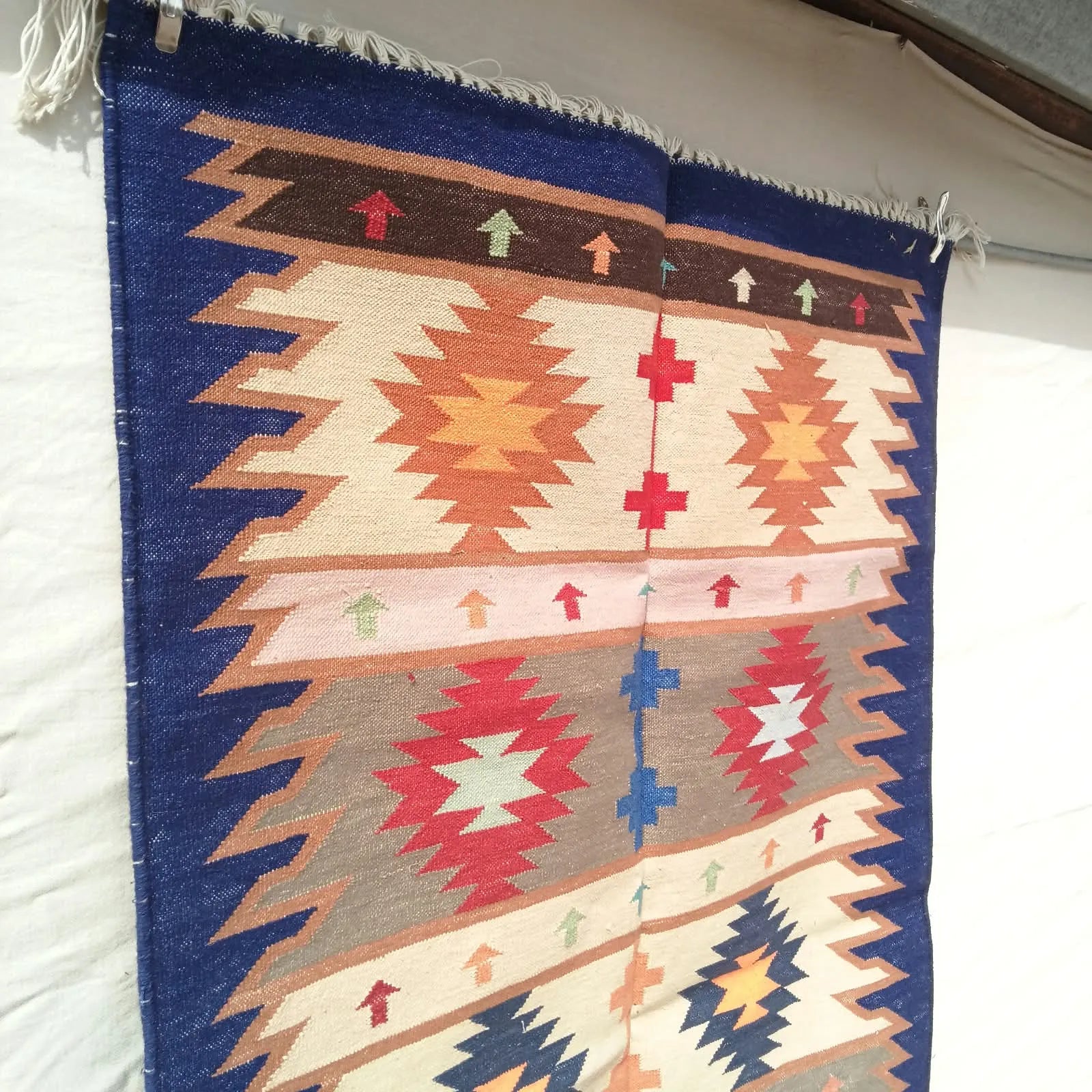 Heritage Geometric Handwoven Dhurrie