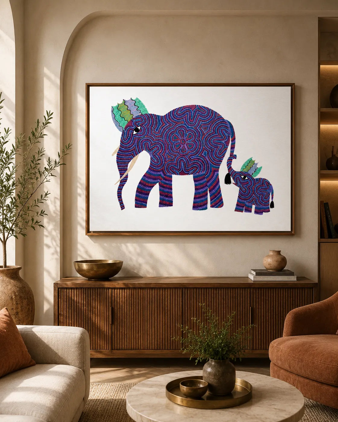 Elephant and Calf