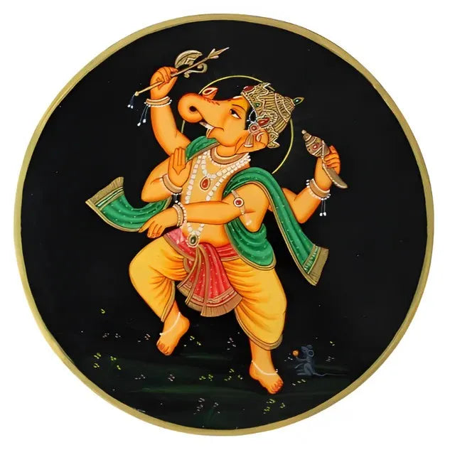 Ganesha rejoicing