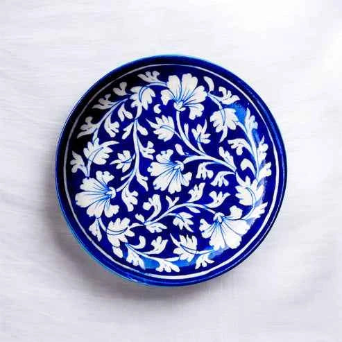 8-inch Blue Pottery Plate