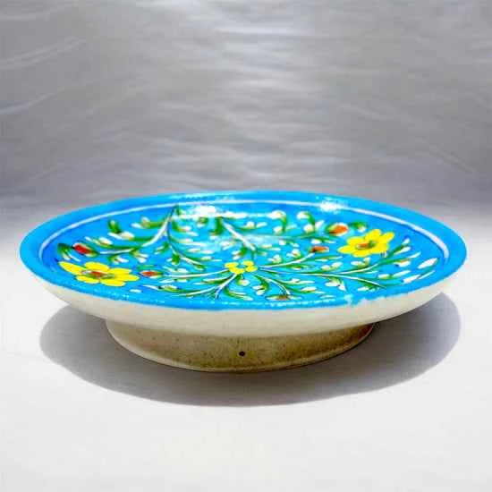 8-inch Blue Pottery Plate