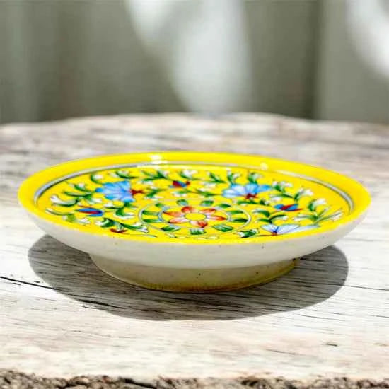 8-inch Blue Pottery Thali