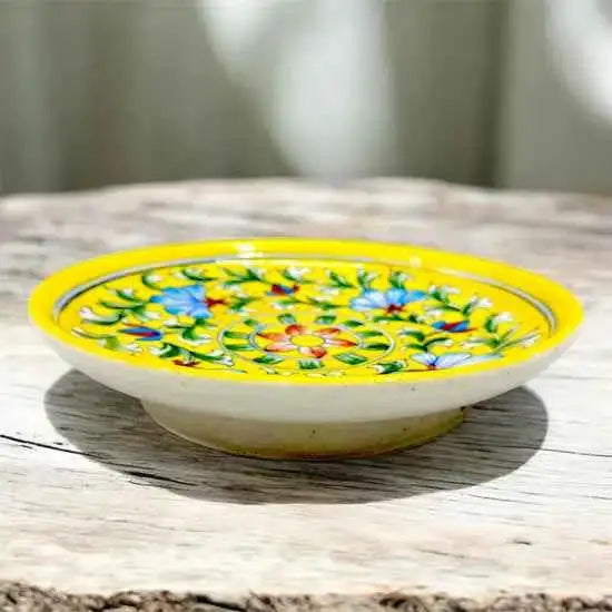 8-inch Blue Pottery Plate