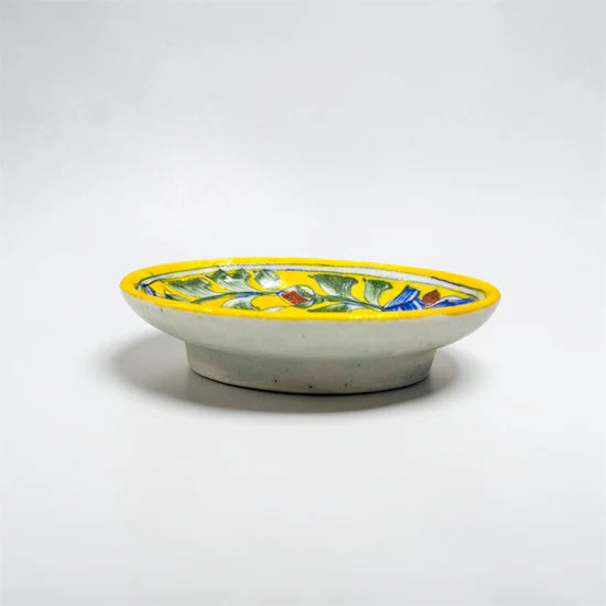 Blue Pottery Soap Dish