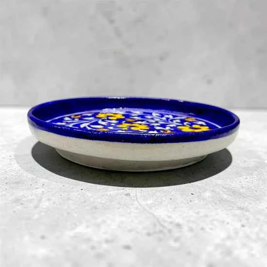 9-inch Blue Pottery Thali