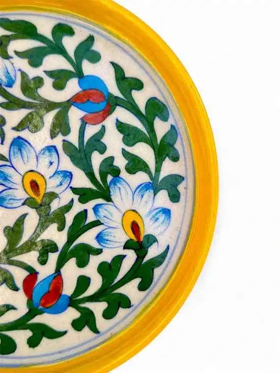 9-inch Blue Pottery Thali