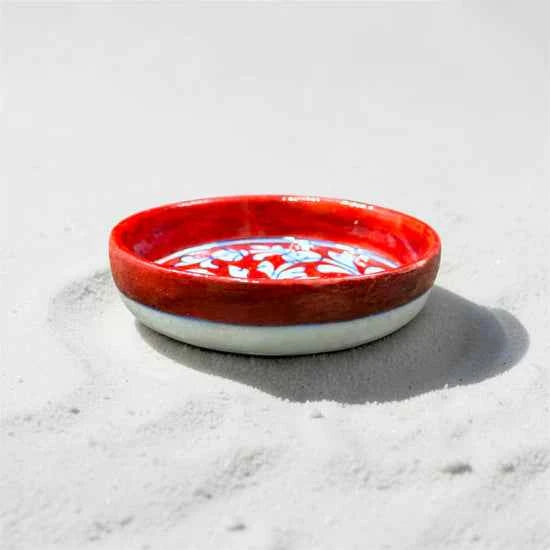 4-inch Blue Pottery Thali