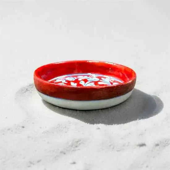 4-inch Blue Pottery Thali