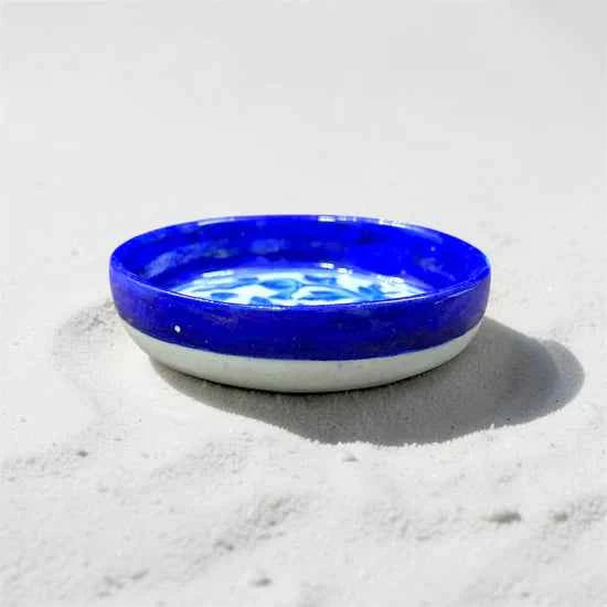 4-inch Blue Pottery Thali
