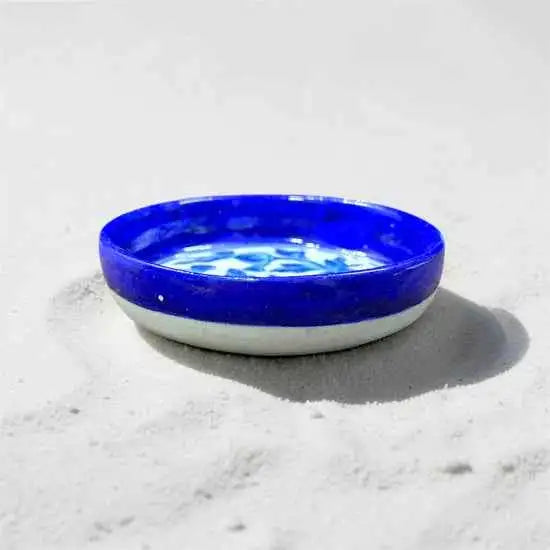 4-inch Blue Pottery Thali