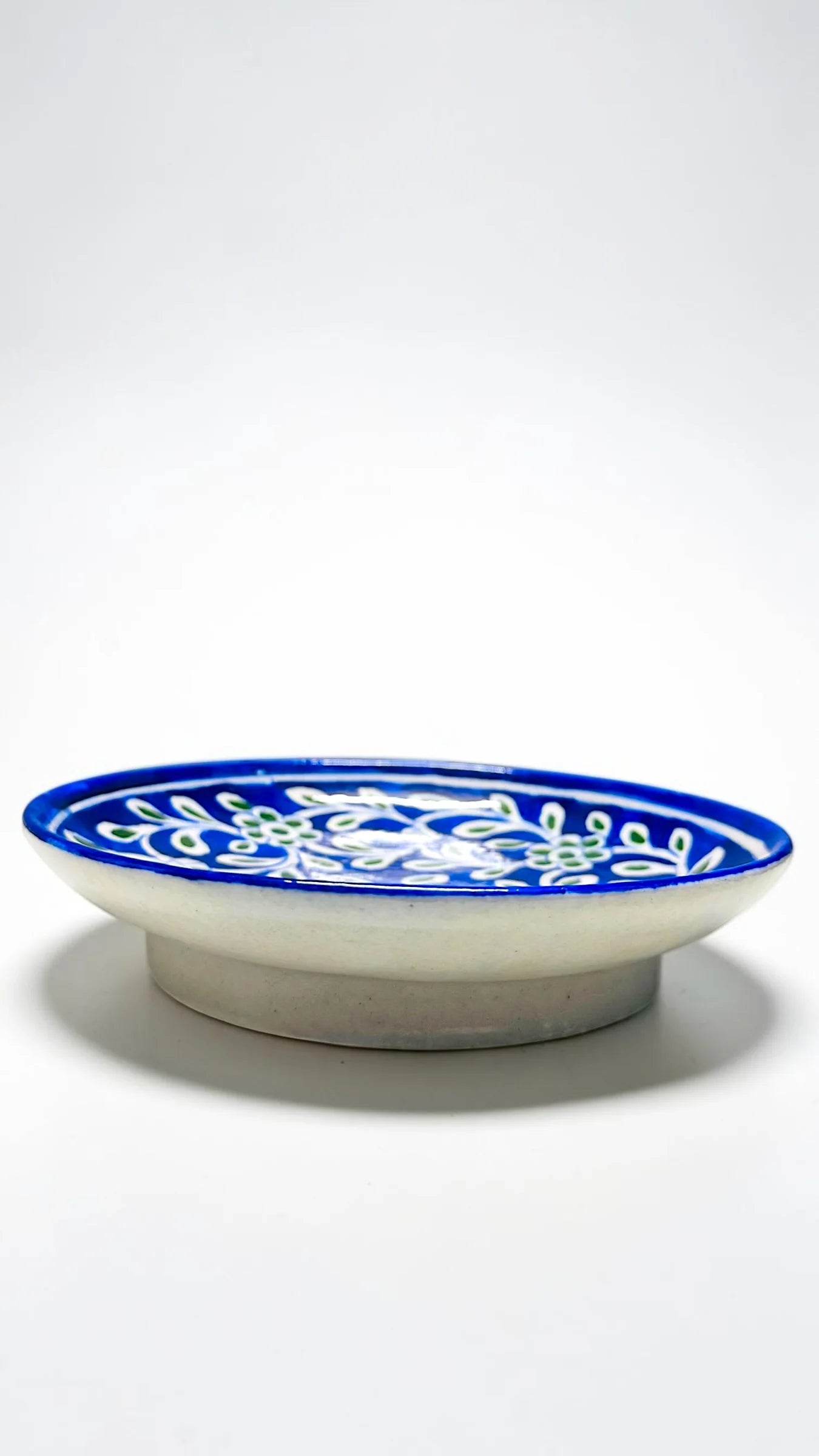8-inch Blue Pottery Plate