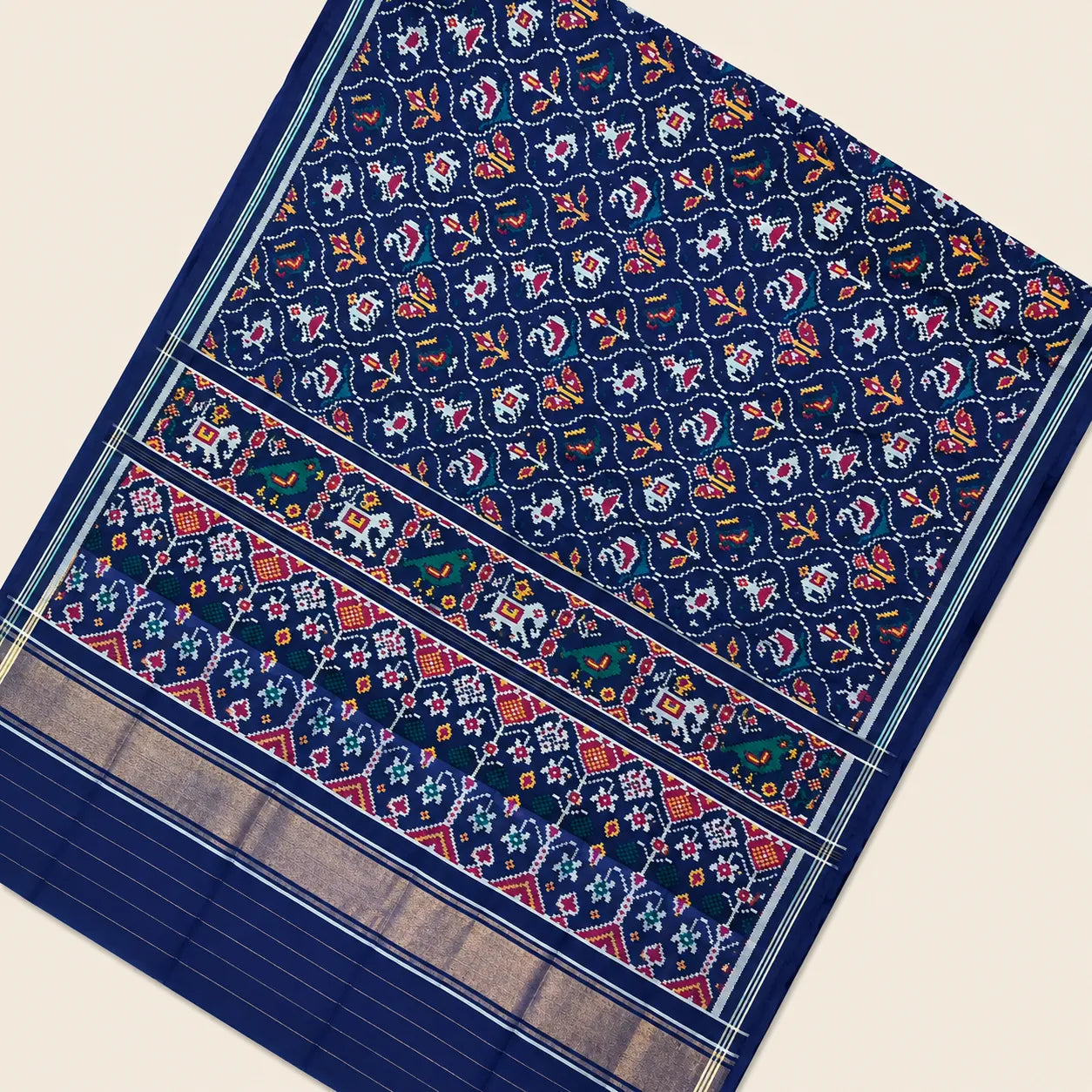 Indigo Heritage Patola Saree