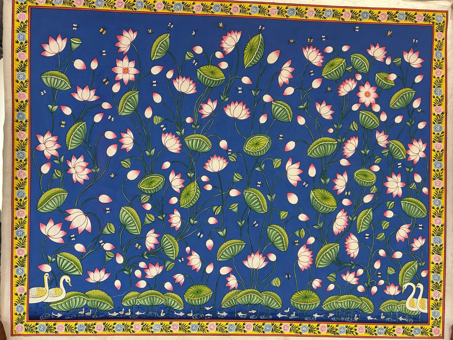 Lotus Symphony with Sacred Swans