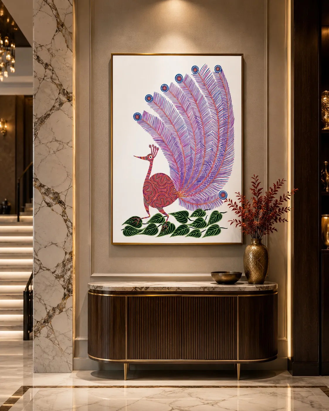 Majestic Peacock
