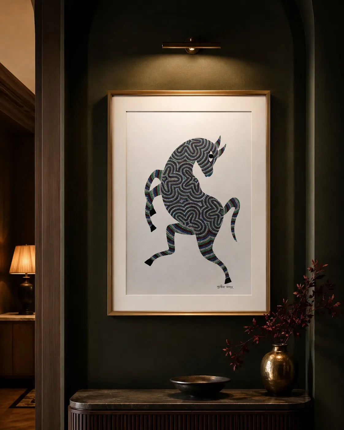The Rearing Stallion