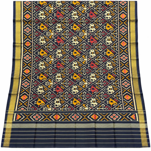 Midnight Heritage Single Ikat Dupatta