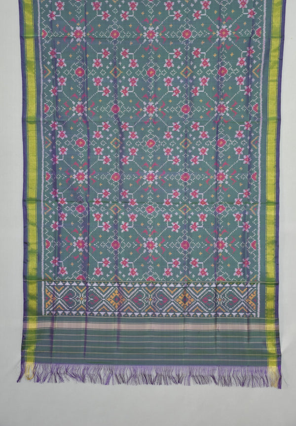 Heritage Floral Ikat Patola Dupatta