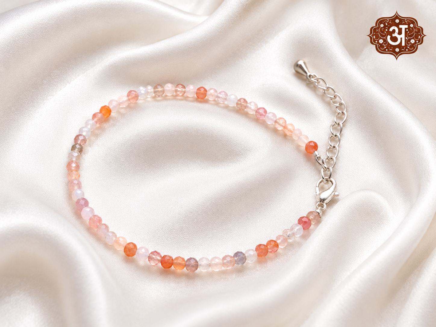 Peach Blossom Anklet
