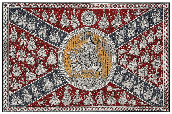 Radiance of the Divine Mother in Mata Ni Pachedi by Suresh Chitara