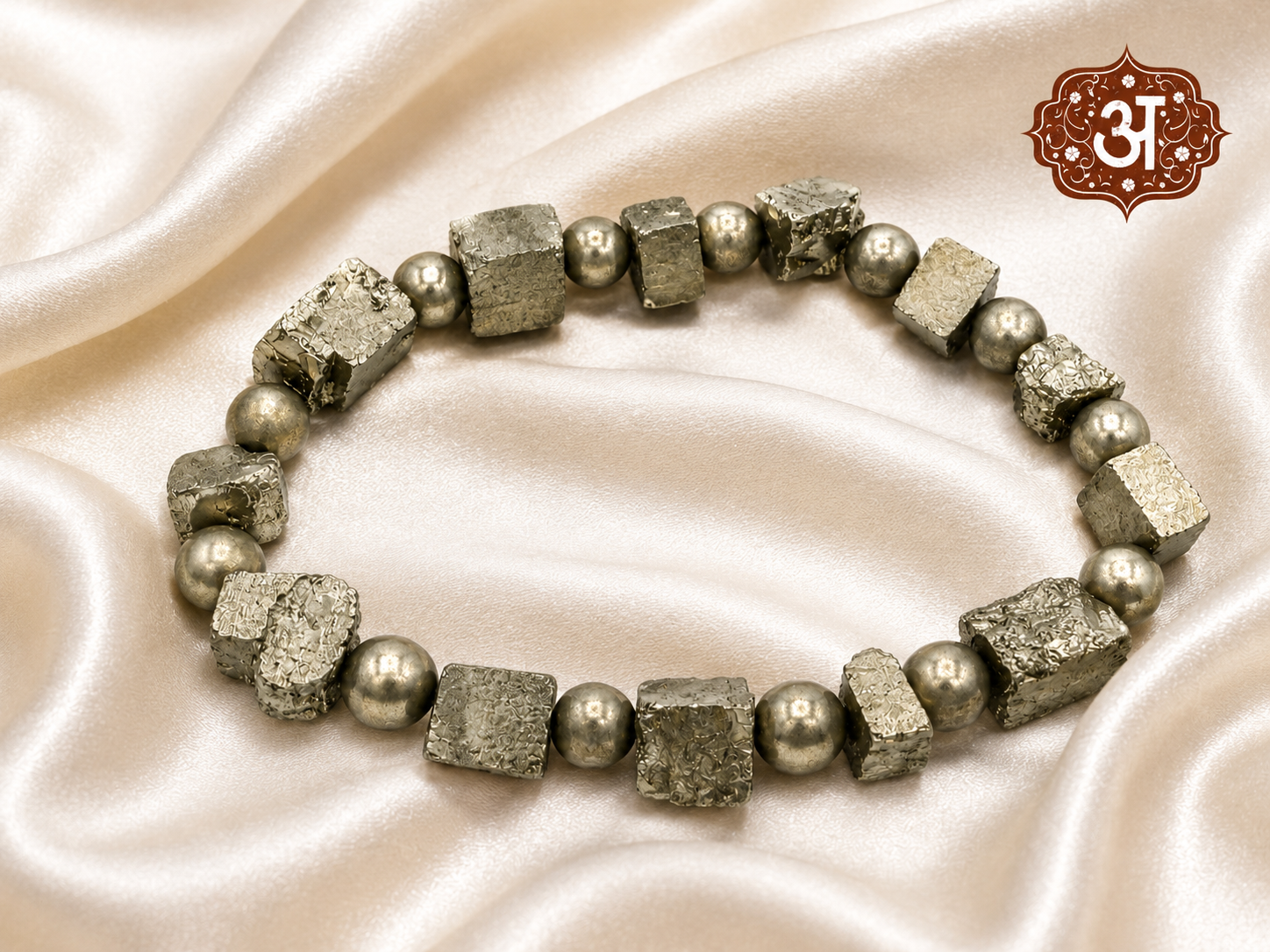 Raw Pyrite Bracelet