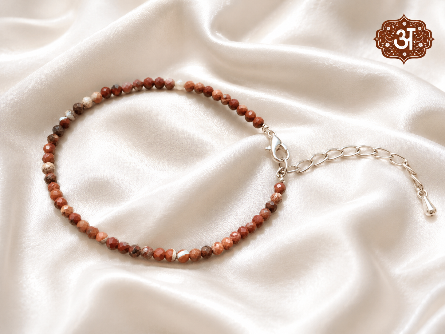 Red Jasper Anklet
