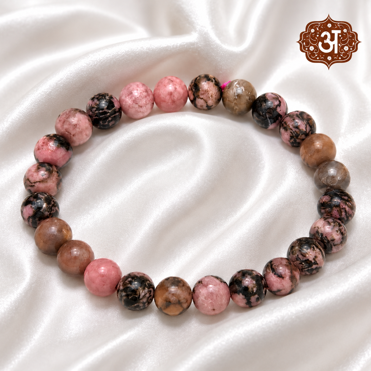 Rhodonite Bracelet (Attract Love)
