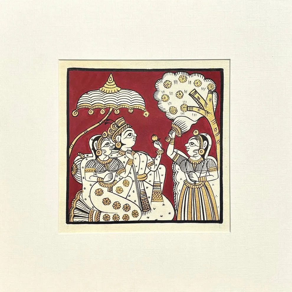 Royal Gathering on Crimson Red