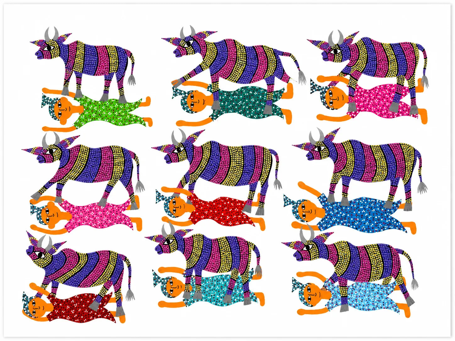 Sacred Cattle in Rhythm