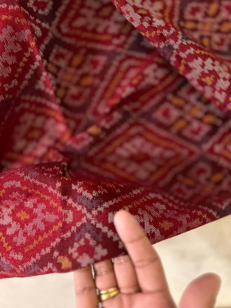 Patola Shawl - Red 1