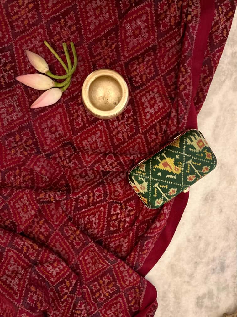 Patola Shawl - Red 1