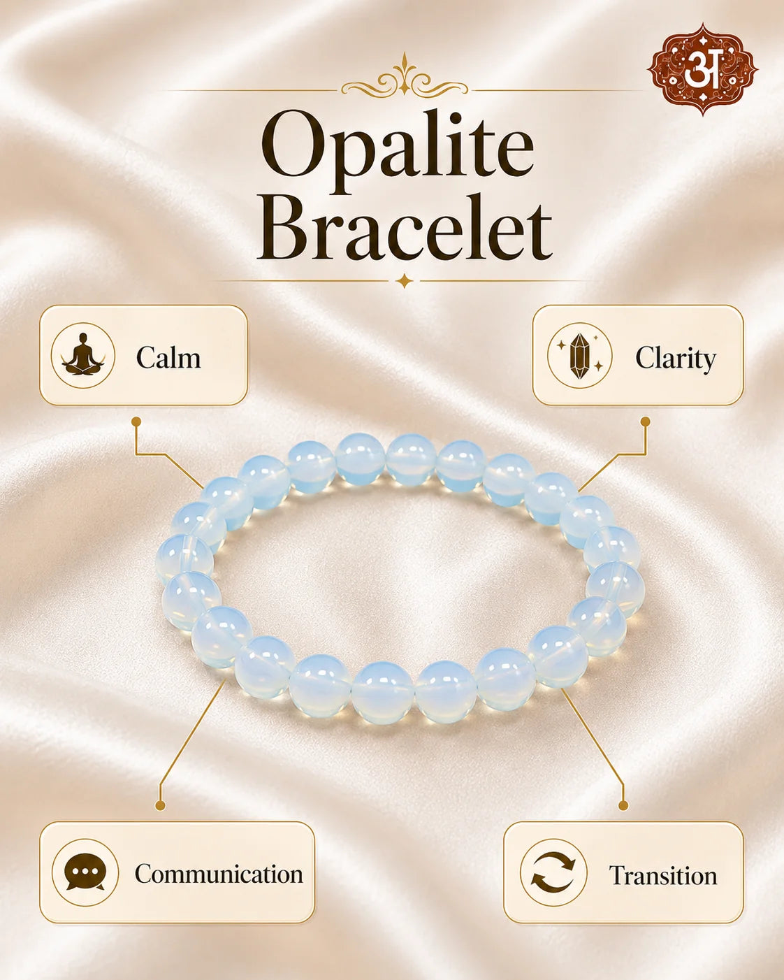 Opalite Intuition & Serenity Bracelet