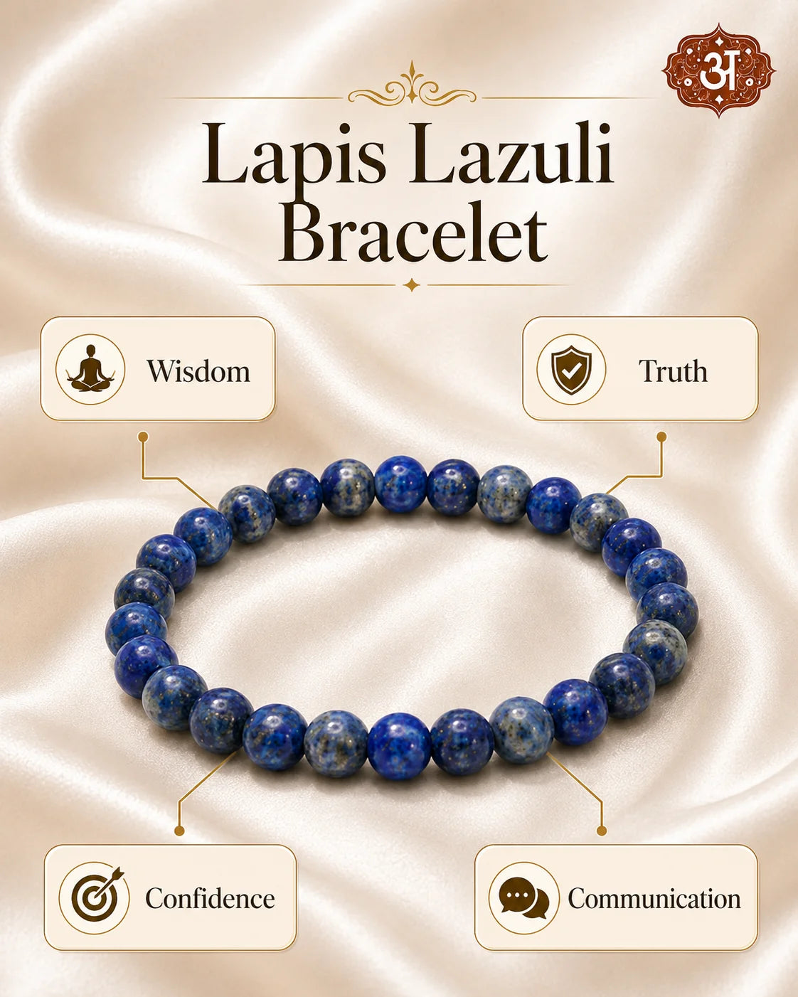 Lapis Lazuli Bracelet (Wise Communication)
