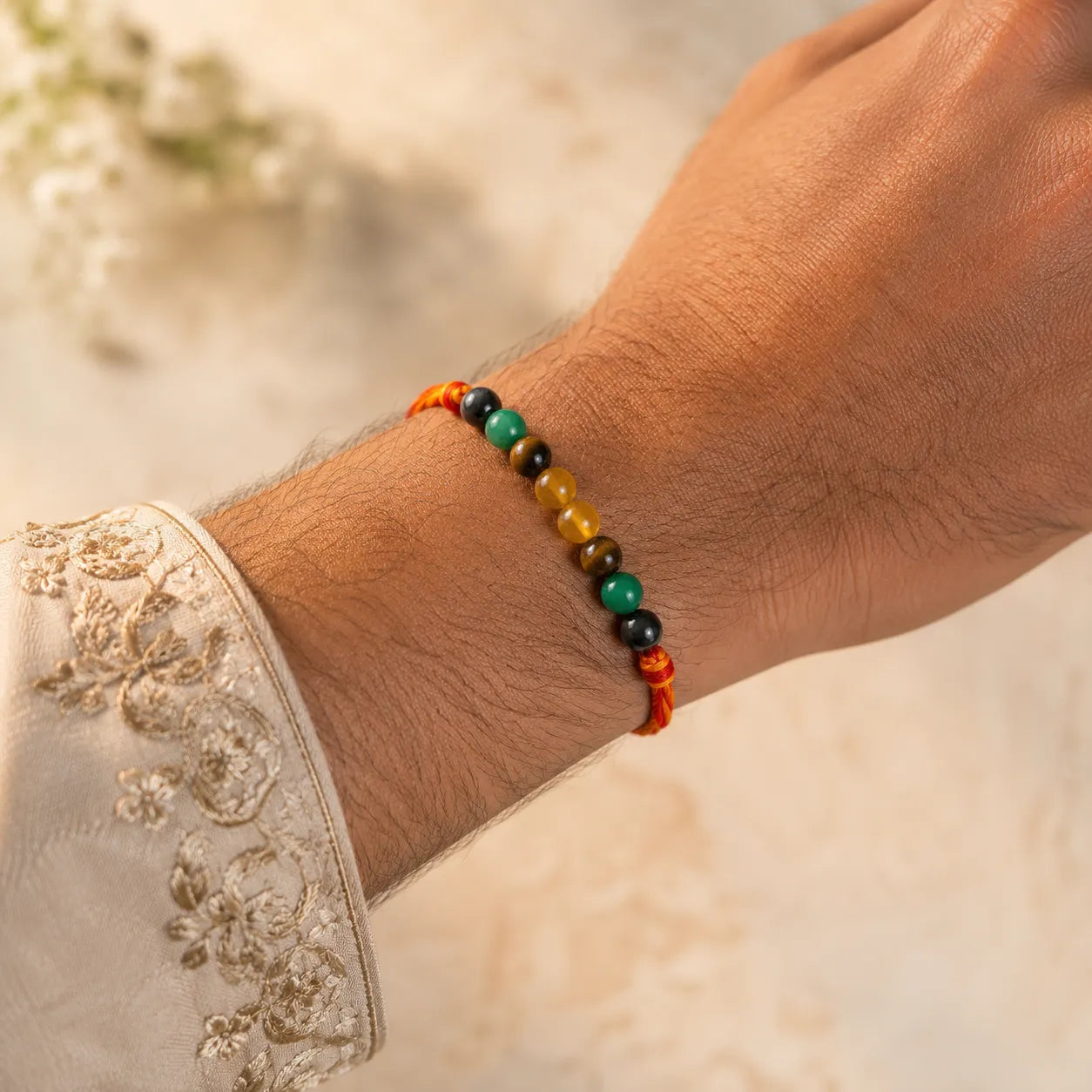 Healing Agate Rakhi